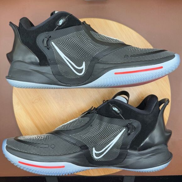 Nike Adapt BB 2.0 Black/White/Bright Crimson Auto Laces Mens SZ 11 - Picture 6 of 12